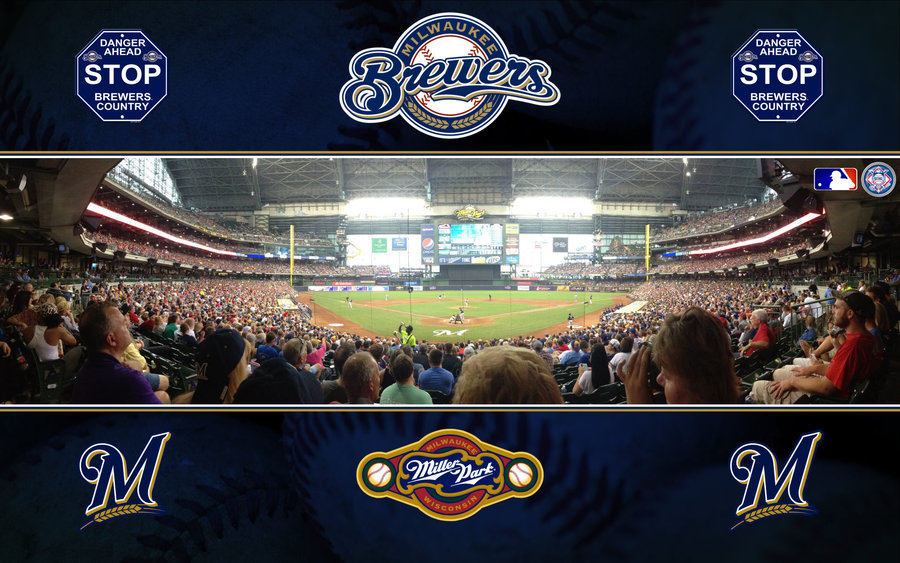 MLB   Milwaukee Brewers   Miller Park by Superman8193 900x563