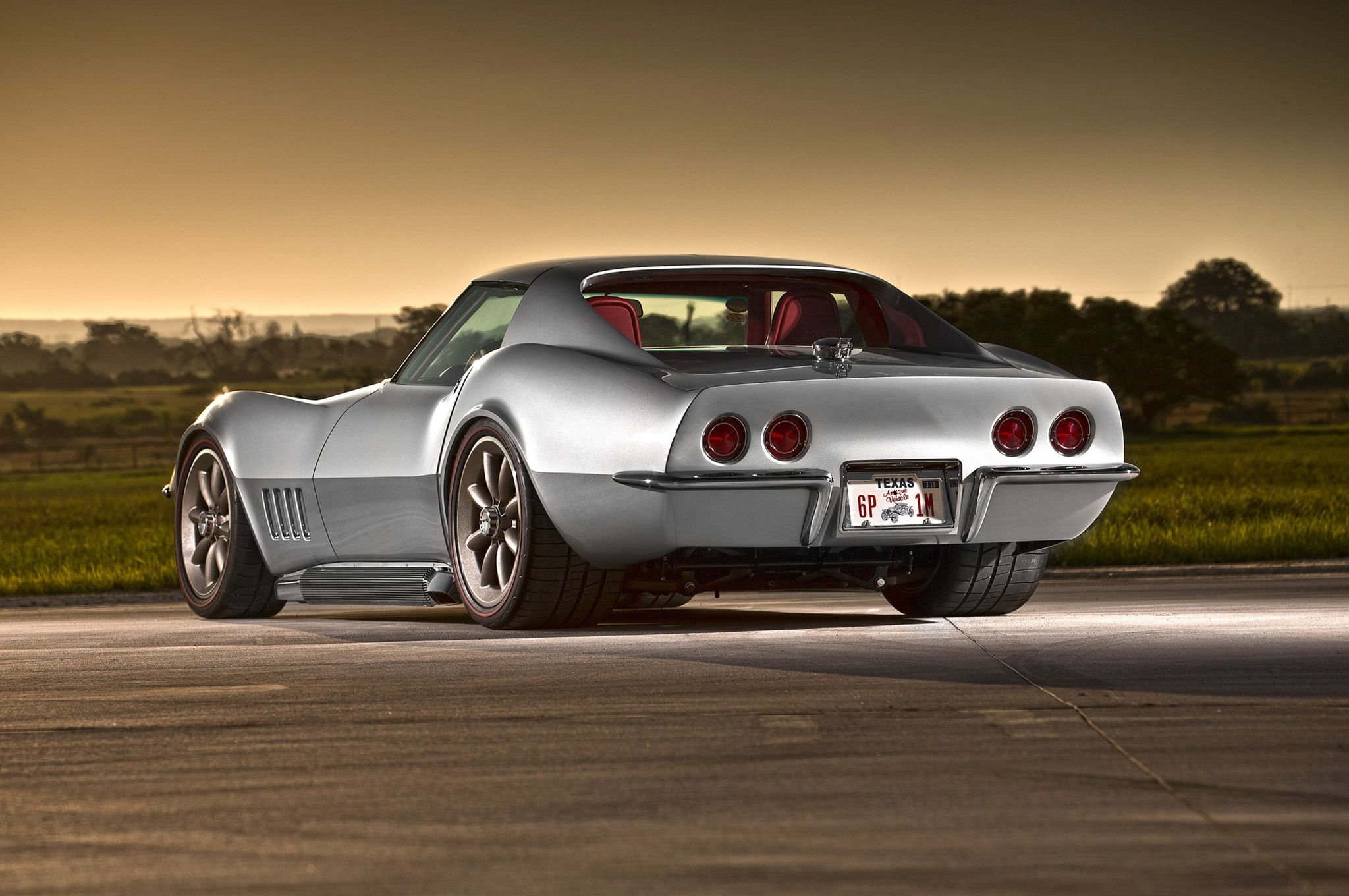 Touring Chevrolet Chevy Corvette Coupe C3 Wallpaper Background