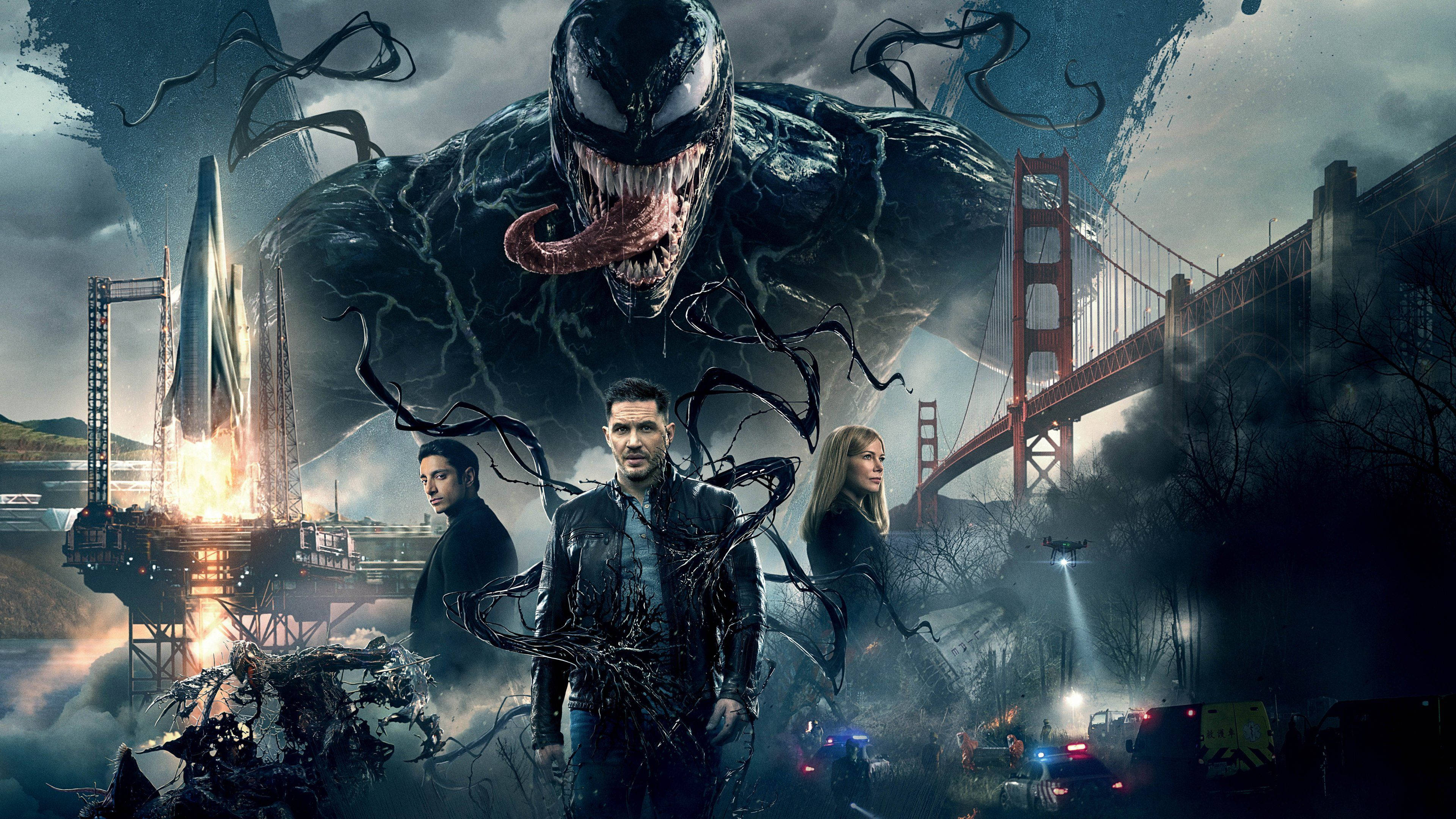 Venom Hollywood Movie Q51406730g0enovt Wallpaper
