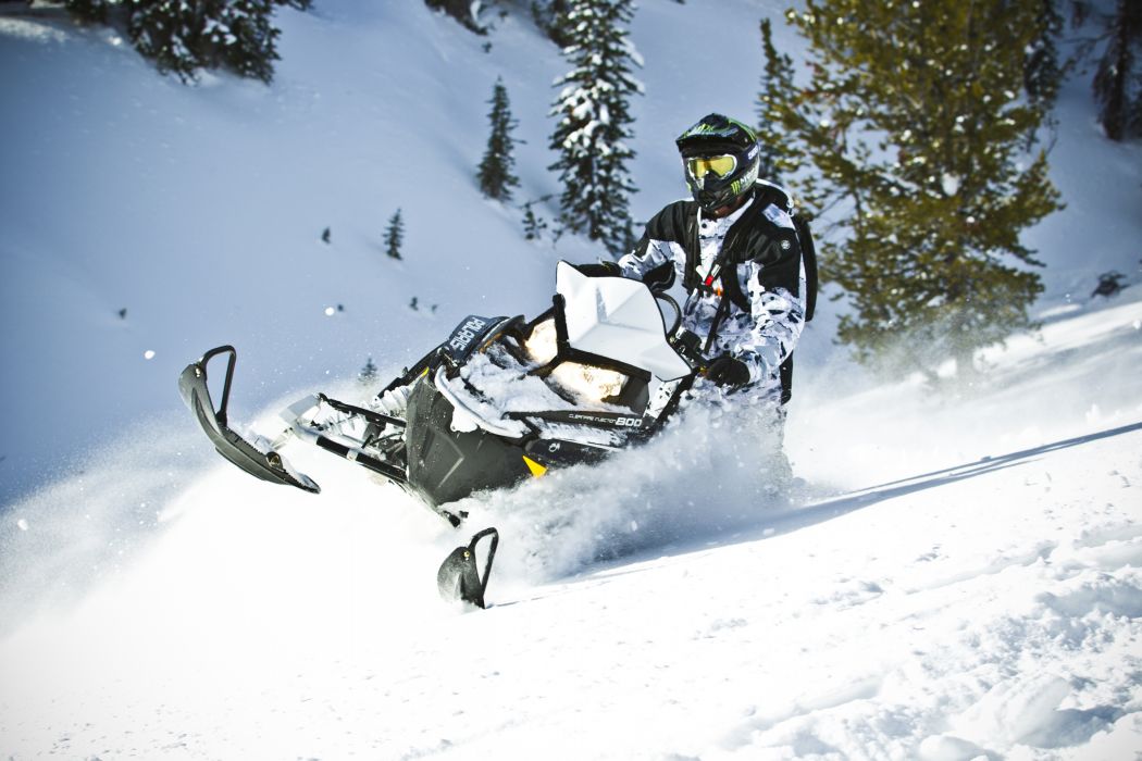 Polaris Pro Rmk Snowmobile Winter Sled Snow H Wallpaper
