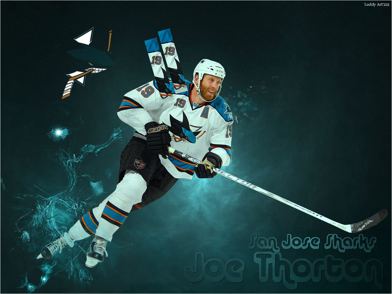Nhl Wallpaper Joe Thornton San Jose Sharks