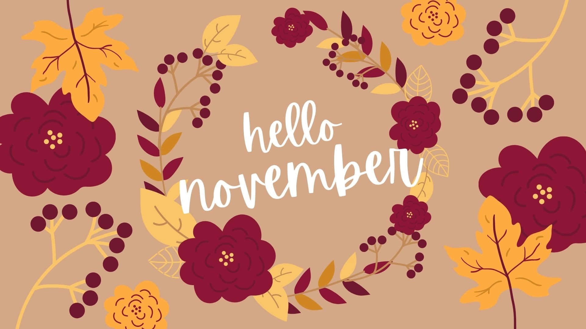 November Desktop Wallpaper