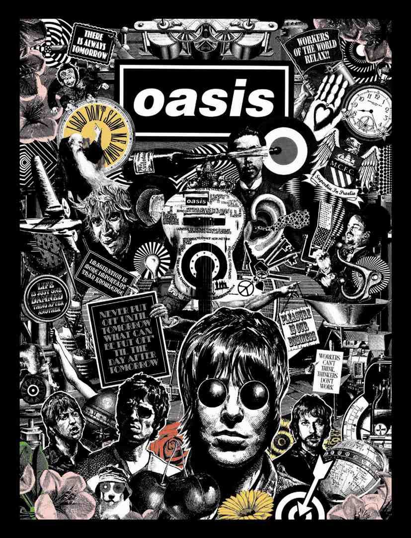 Kas On Favourite Bands Poster Prints Oasis Music Band