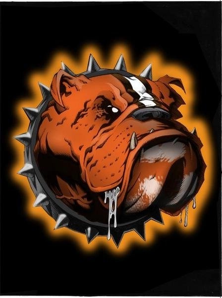 Cleveland Browns Dog Logo HD4Wallpapernet 448x600