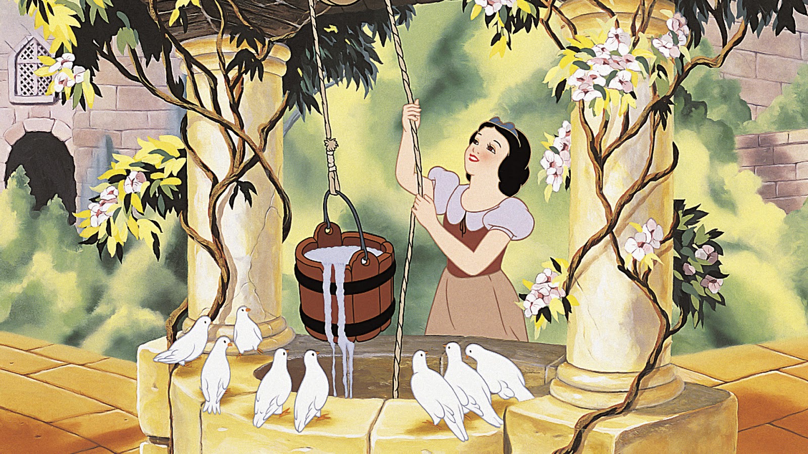 Snow White HD Wallpaper High Definition iPhone