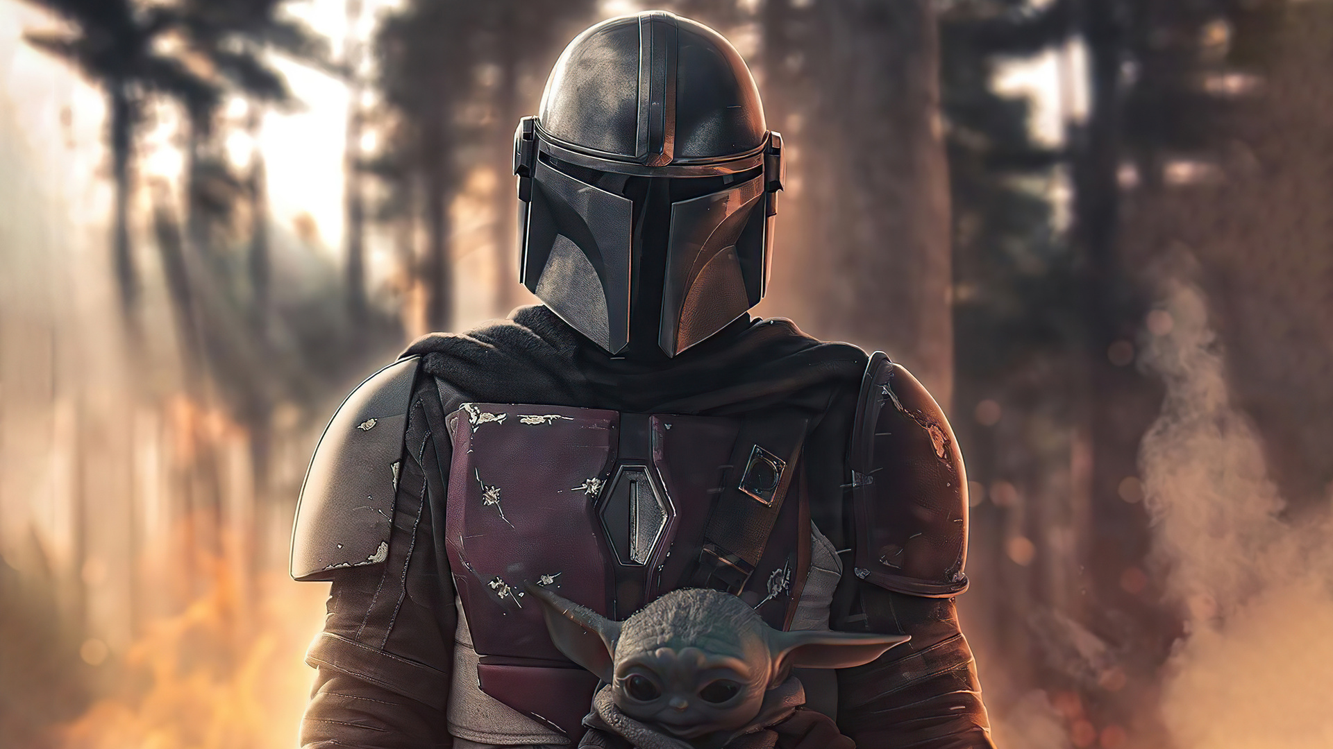 The Mandalorian Baby Yoda Tv Series 4k Laptop Full HD 1080p Wallpaper