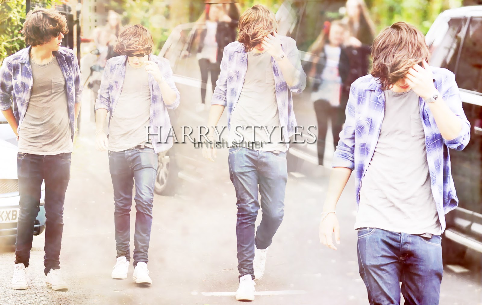 Harry Styles Wallpaper Out About