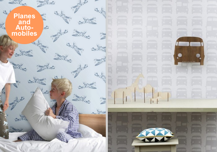 London Image Right Rush Hour Wallpaper By Ferm Living