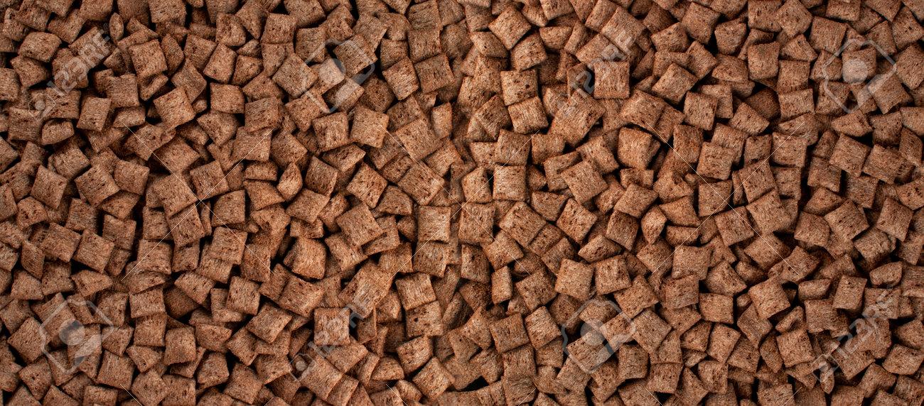 Chocolate Pillow Background Texture Brown Choco Cereal Pads