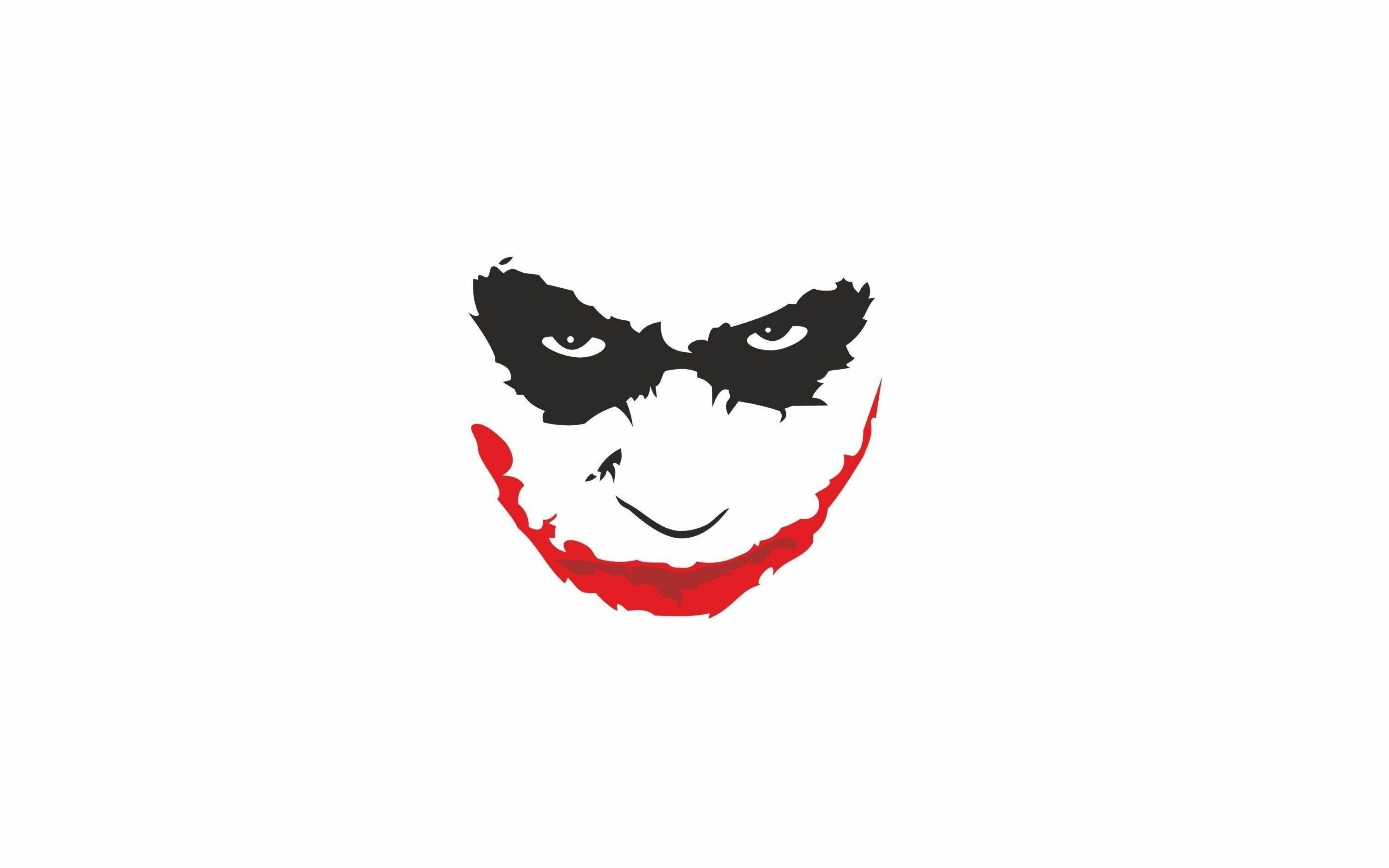 Batman Joker Heath Ledger Smiling White Villain Wallpaper