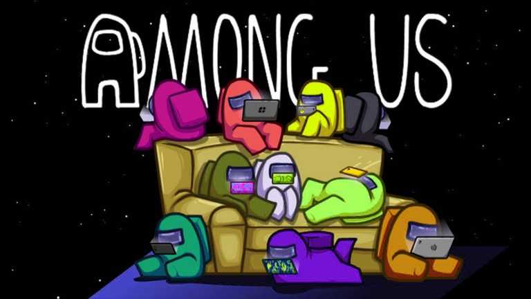 Desktop Among Us Wallpaper