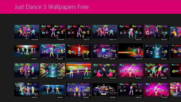 Just Dance 3 Wallpapers Free app for Windows in the Windows Store