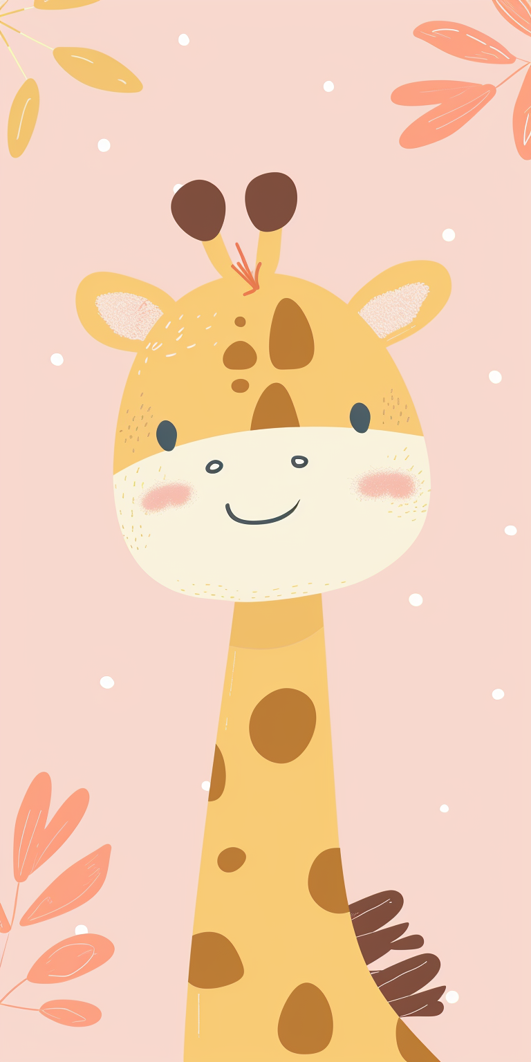 Adorable Giraffe Wallpaper For Your Phone
