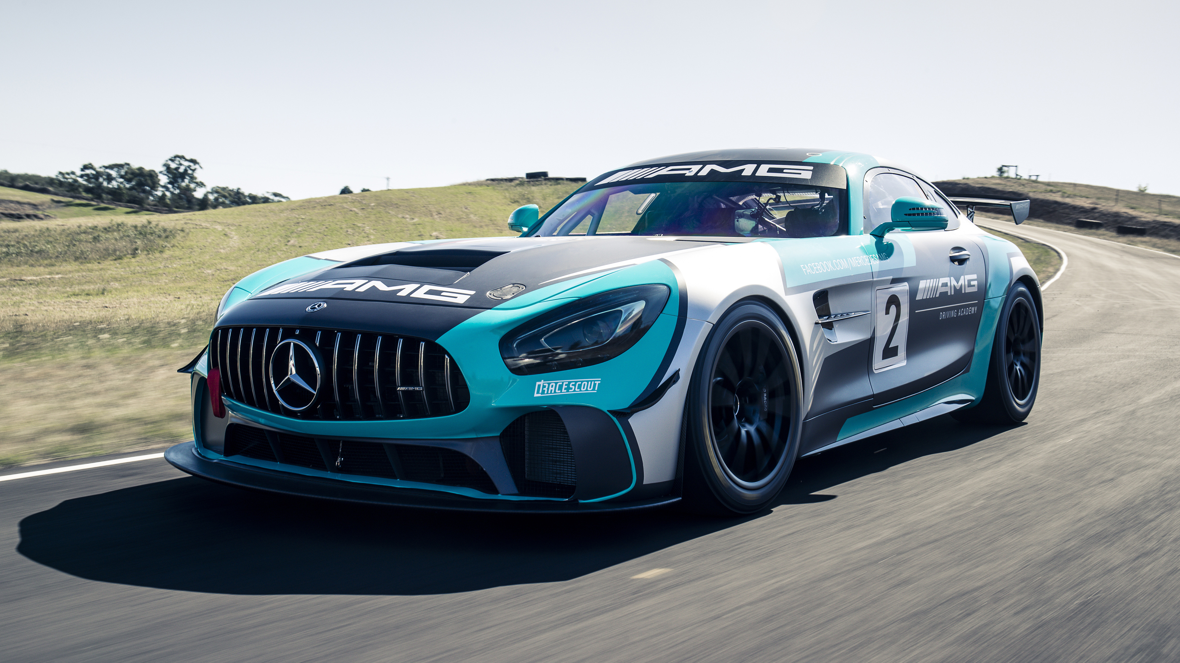Mercedes Amg Gt4 HD Wallpaper And Background Image Yl