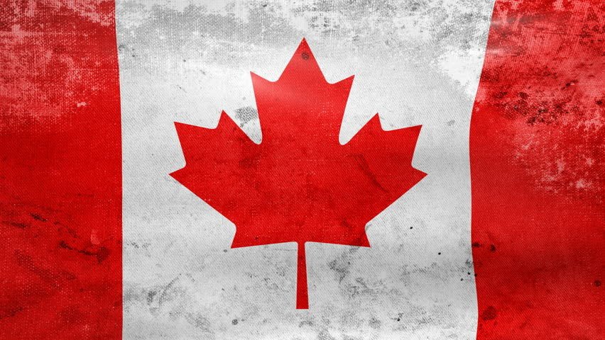 Canada Flag Footage Stock Clips Videos