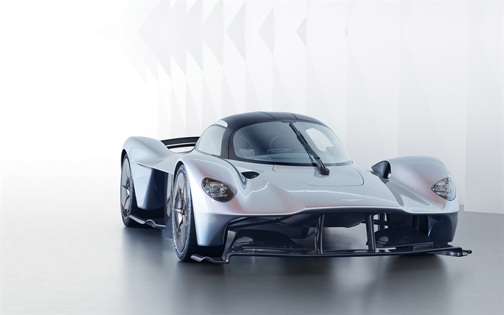 Download wallpapers Aston Martin Valkyrie 2018 Supercar