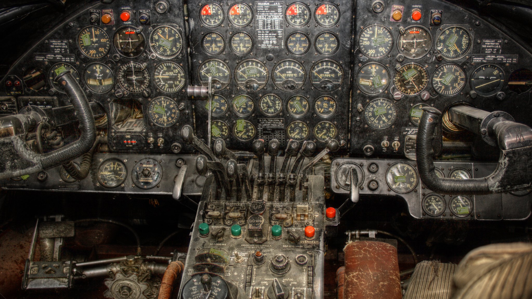 Aircraft Cockpit Aviation Wallpaper