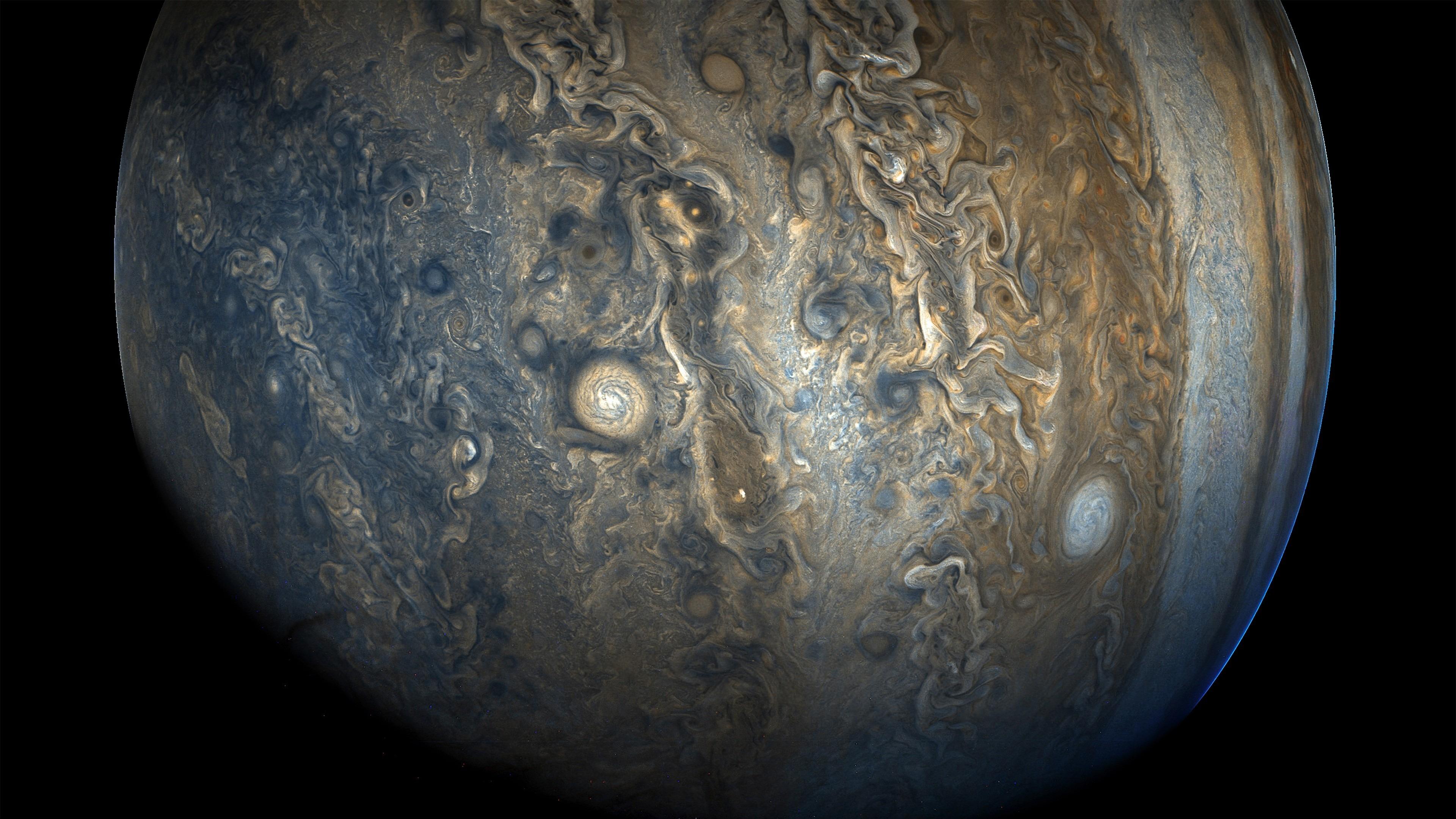 Wallpaper Jupiter Southern Hemisphere Plas