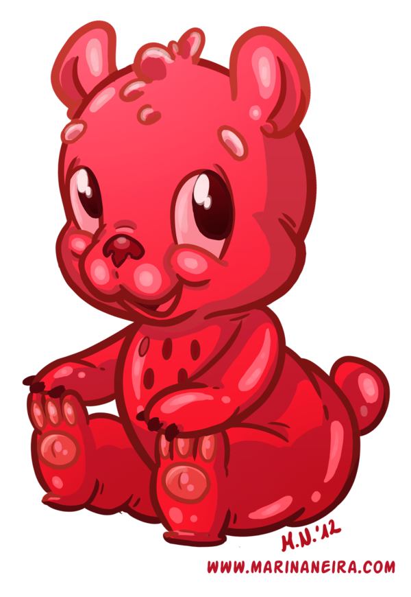 Woof Gummy Bears Cute Cartoon Characters Mario Bross
