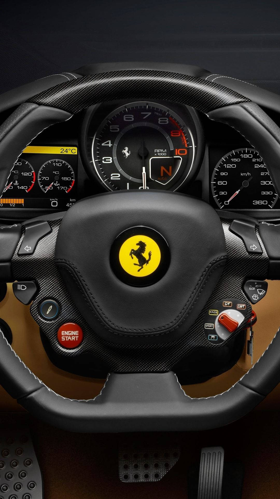 Ferrari iPhone Wallpaper