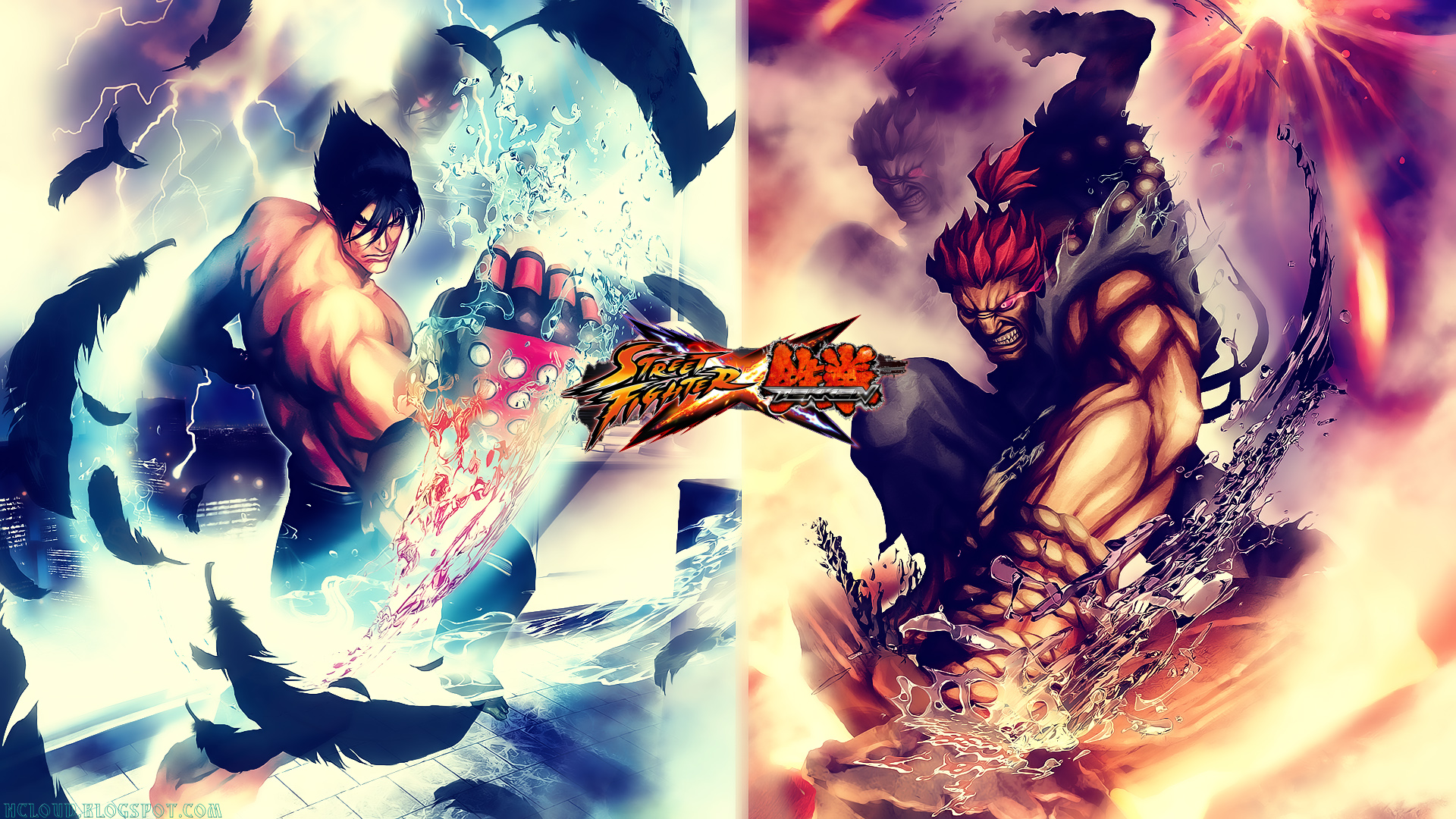 Movies Music Anime My Street Fighter X Tekken Jin Akuma Wallpaper
