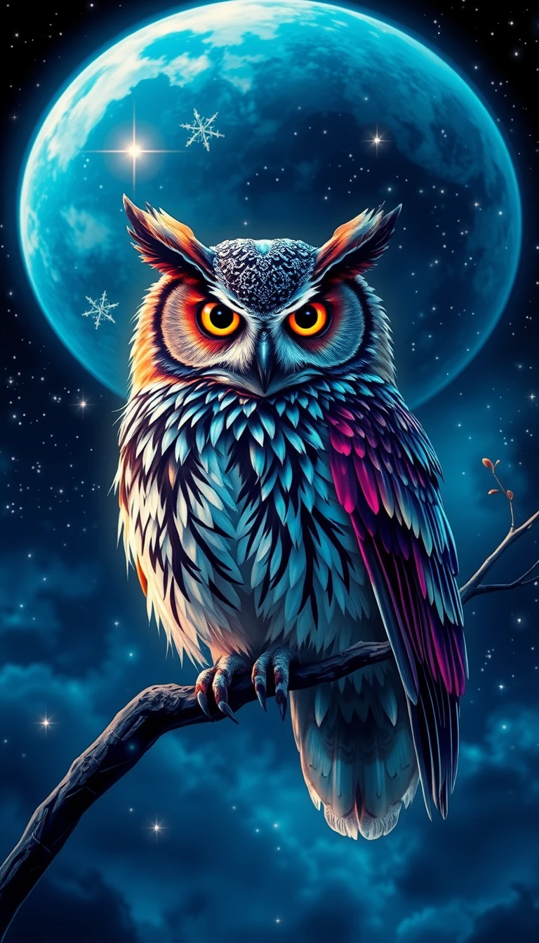 Owl Mobile Wallpaper