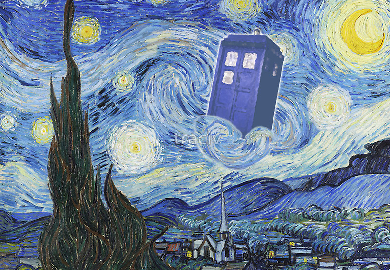 Van Gogh Doctor Who Starry Night