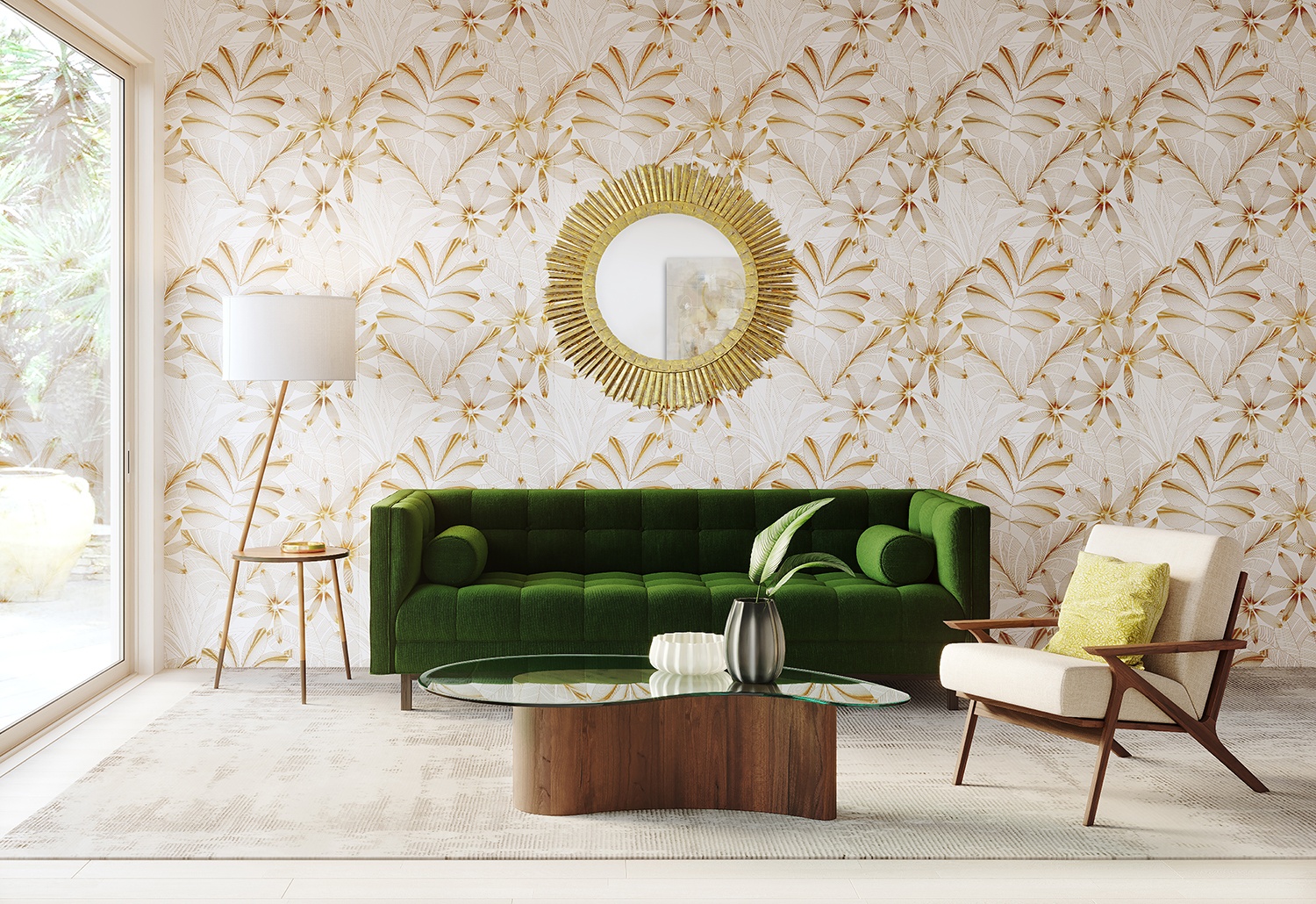 New Spring Wallpaper That Will Add Tropical Flair To Your Home