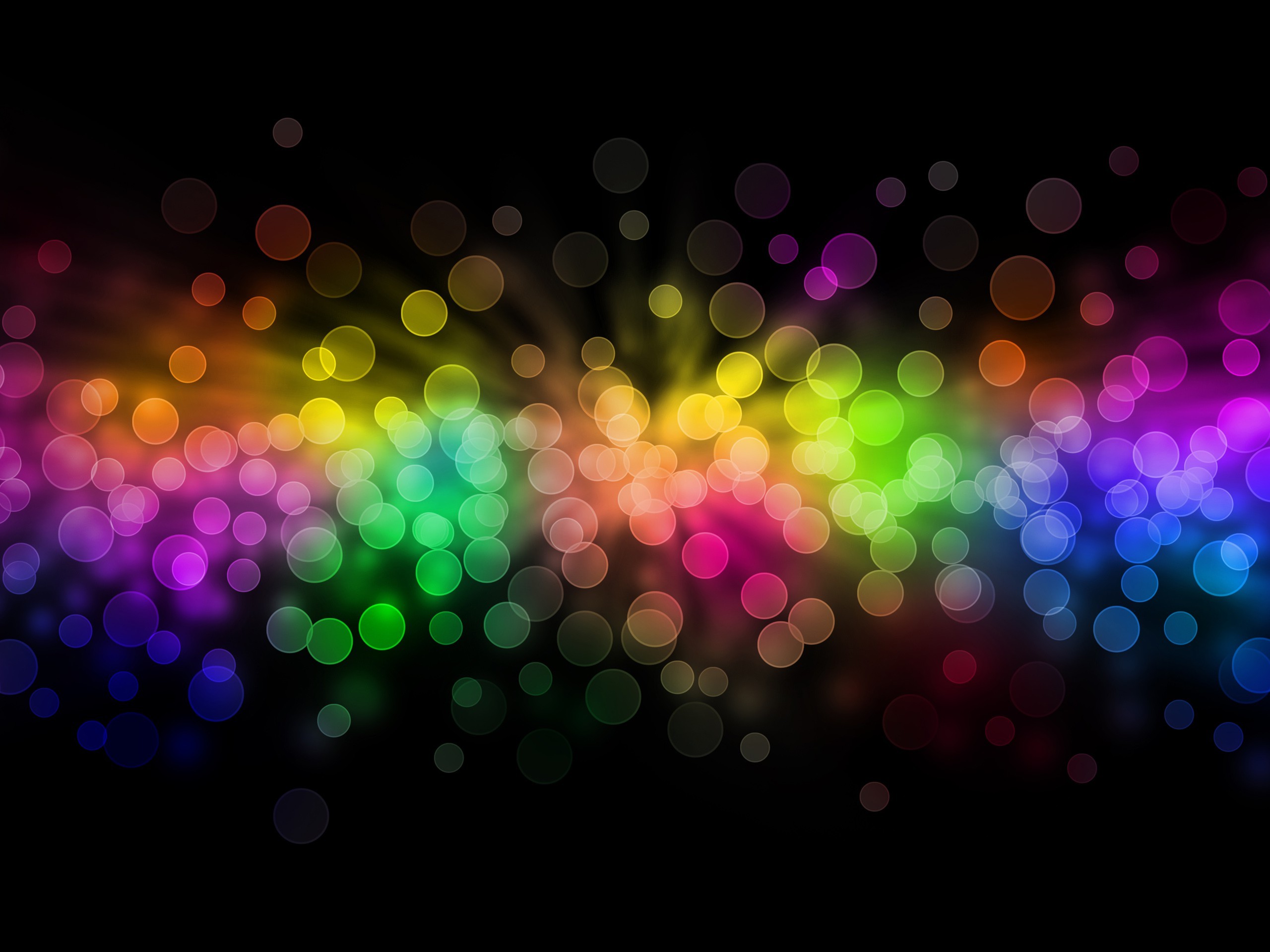 3d Colourful Bubbles HD Wallpaper Desktop