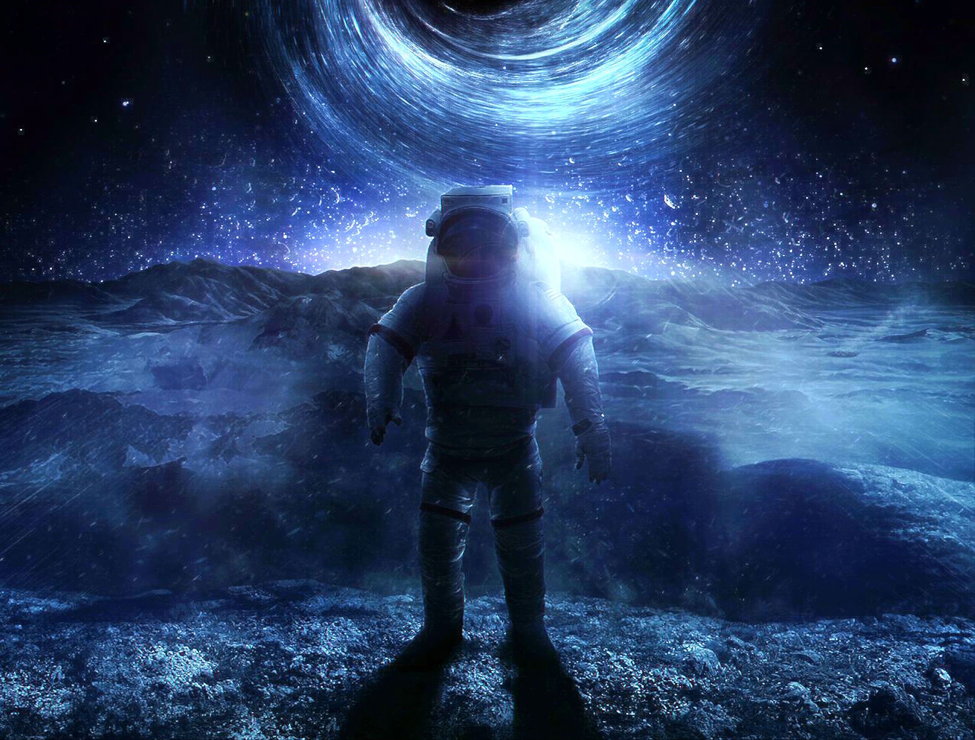 Mystery Sci Fi Futuristic Film Astronaut Space Wallpaper Background