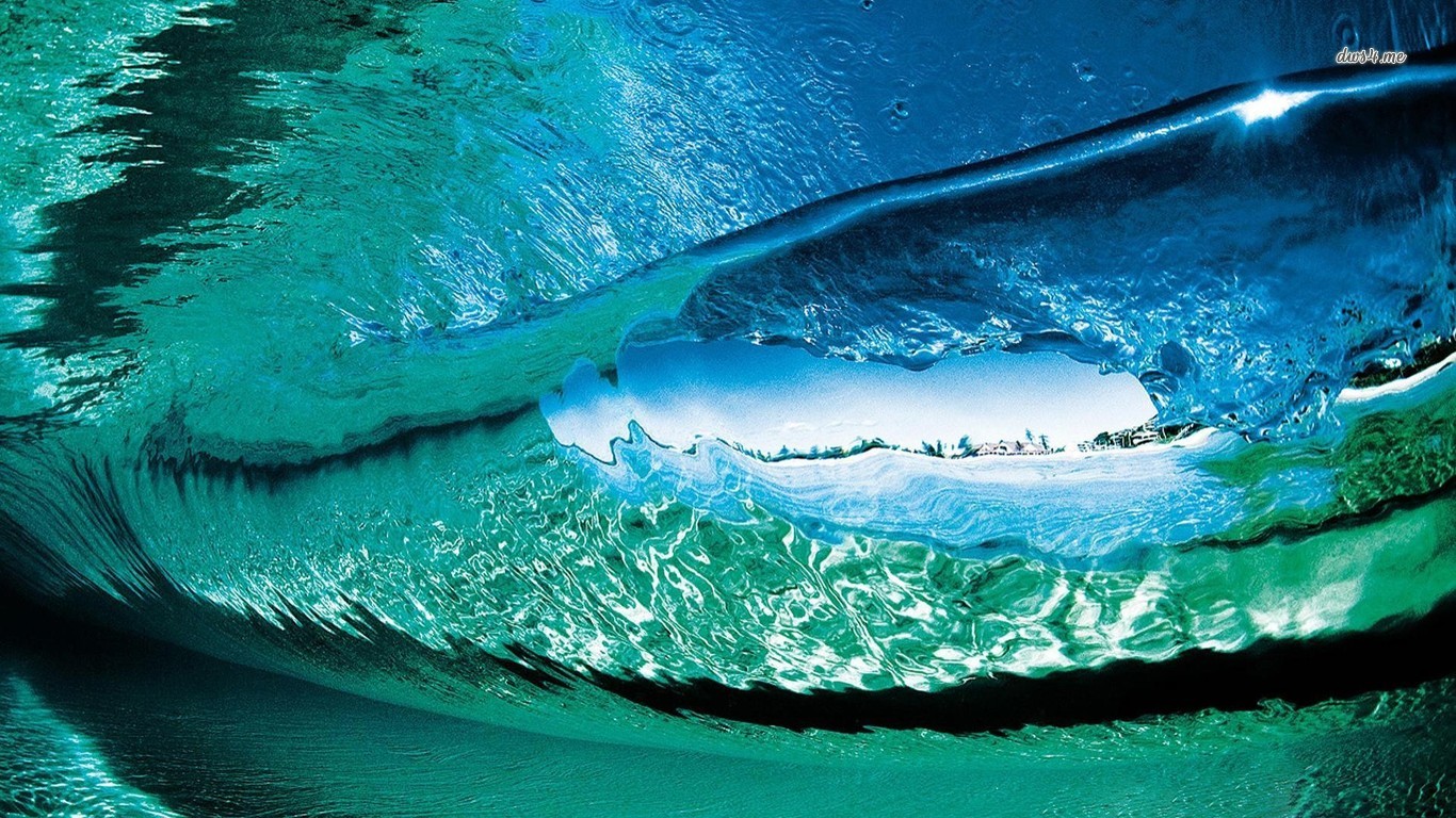Ocean Waves Desktop HD Wallpaper