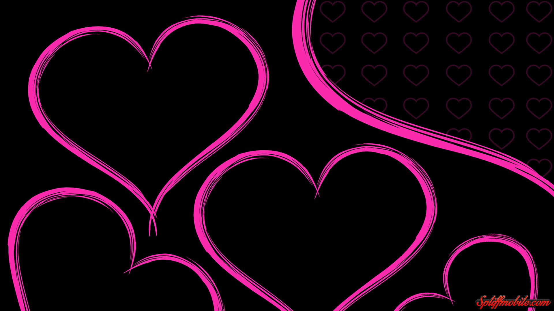 Pink Heart Wallpaper