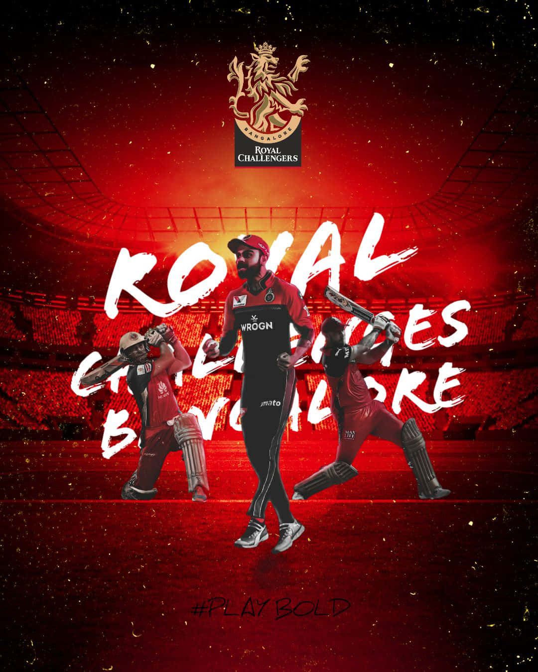 Behind The Scenes Of Royal Challengers Bangalore Team Wallpaper