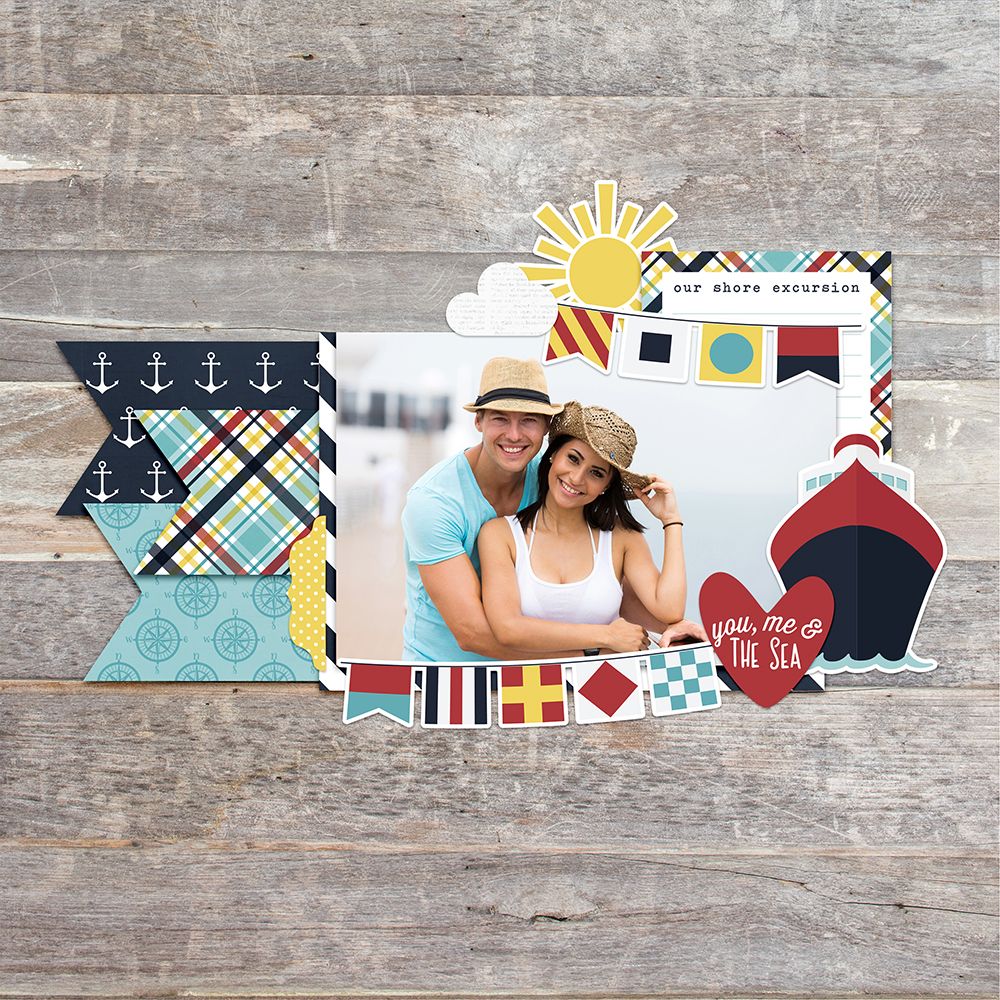Seas The Day And Set Sail With Cruisin From Simple Stories