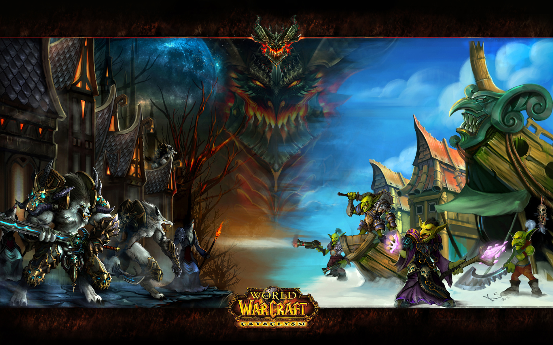 World Of Warcraft Cataclysm HD Wallpaper Background Image