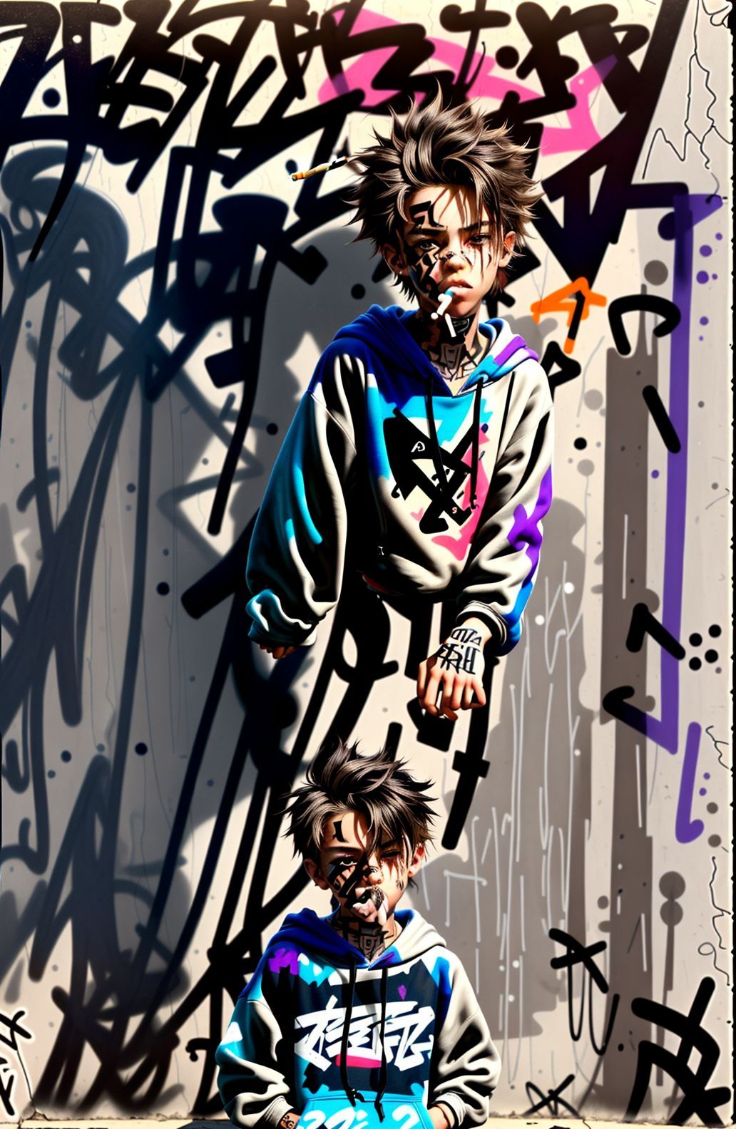 Smoker Boy Wallpaper