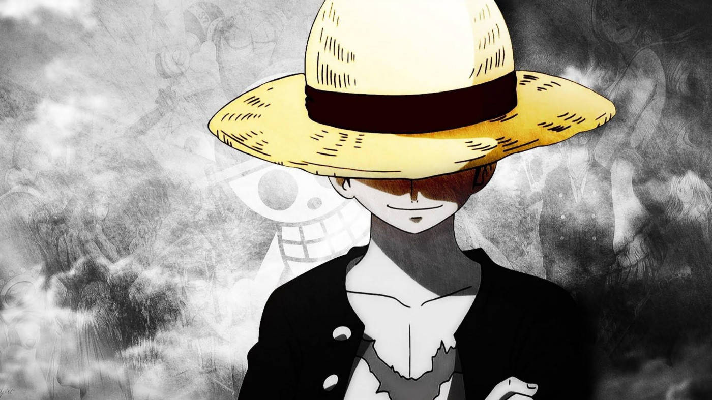 Luffy Black Wallpaper