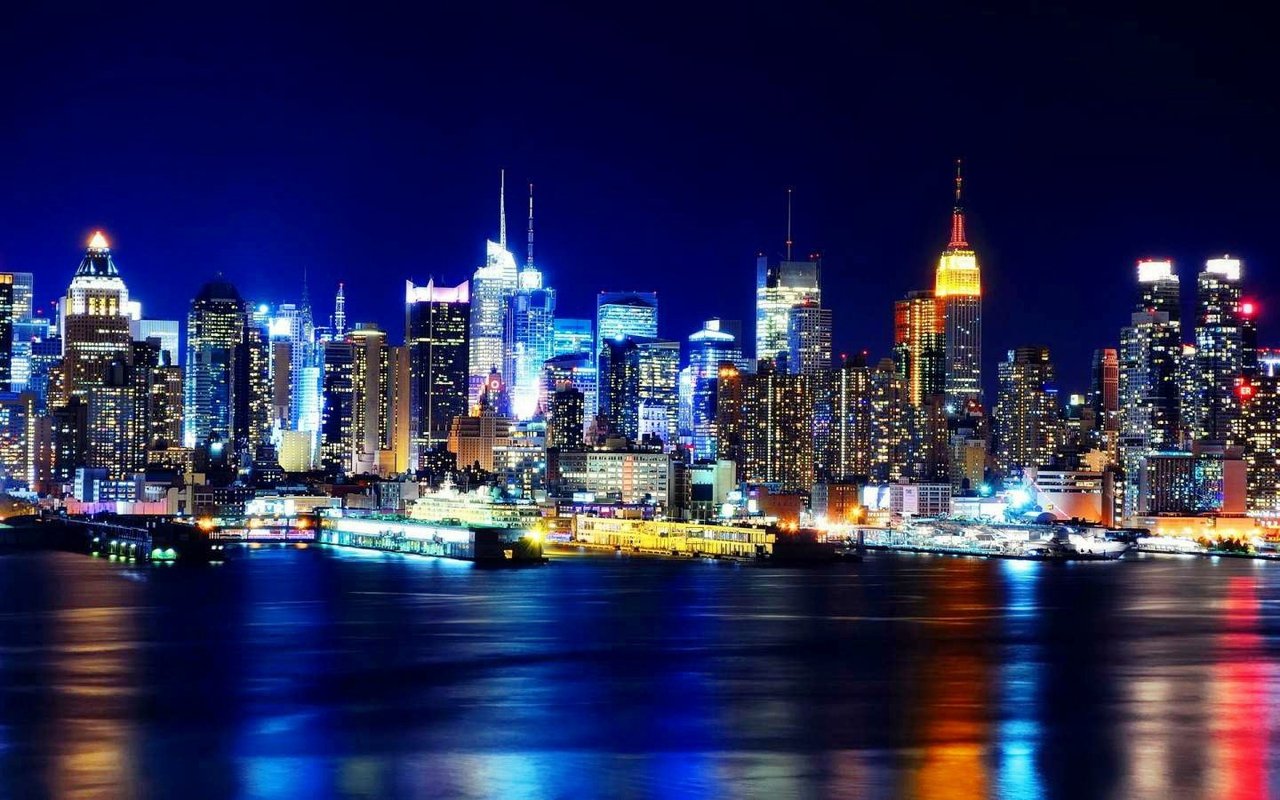 Night Time In The City Wallpaper Yvt 1280x800 pixel City HD