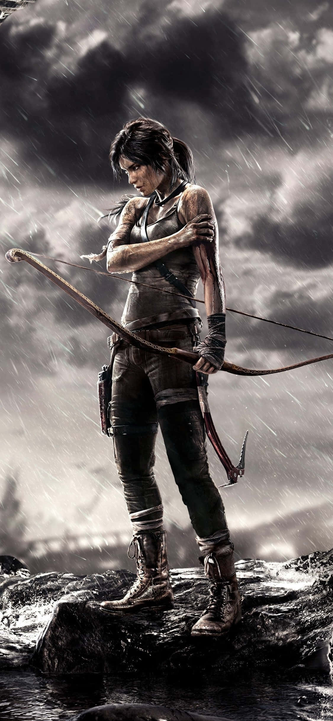 Tomb Raider iPhone 5s Wallpaper