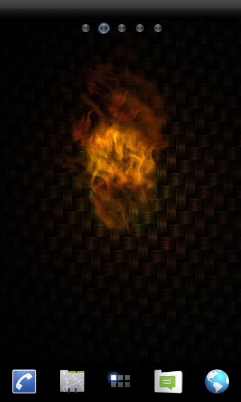 Fire Glow Live Wallpaper Screenshot