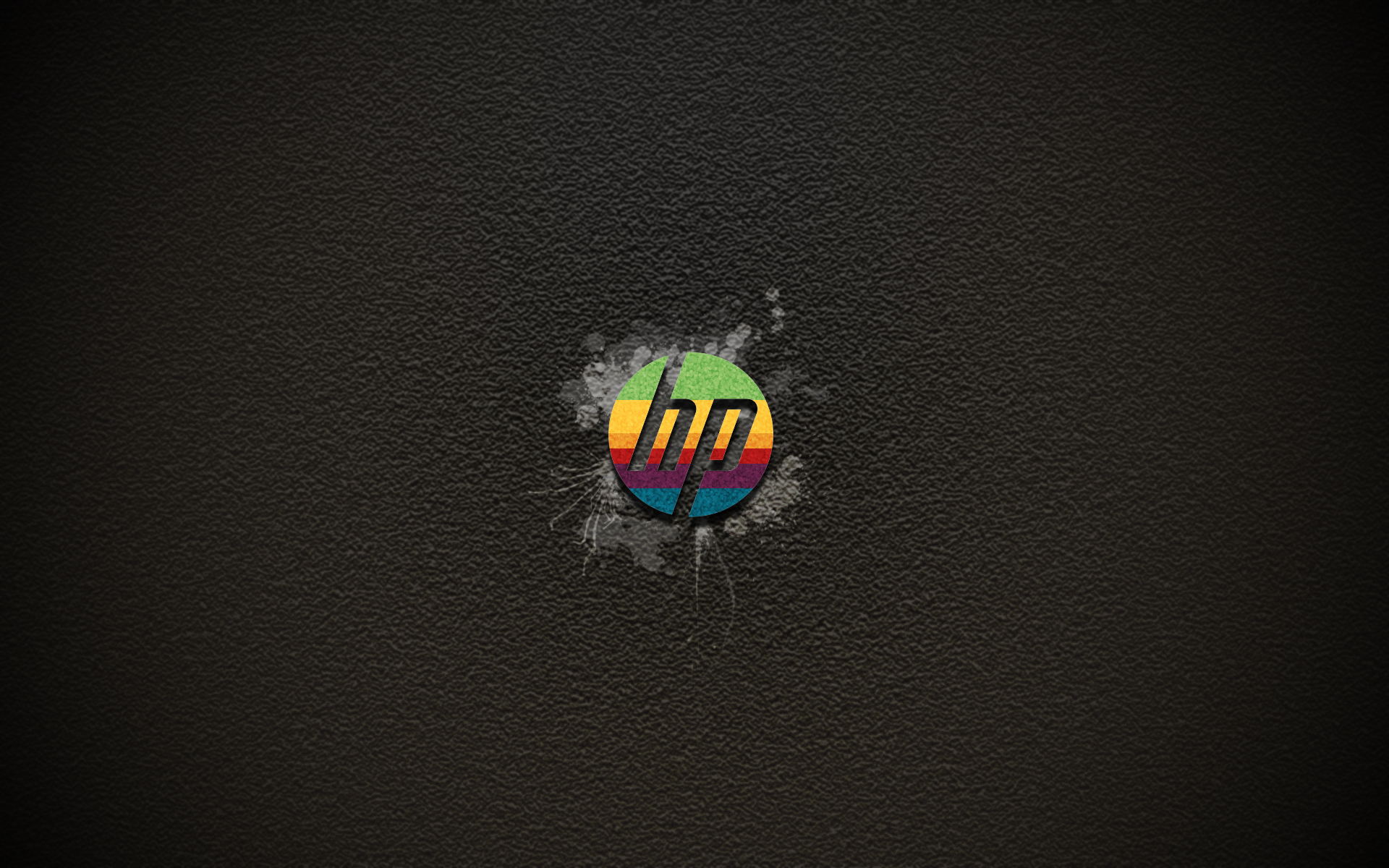 Hp Color Logo Wallpaper HD