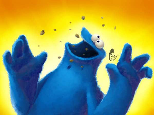 Cookie Monster Wallpaper By Penril