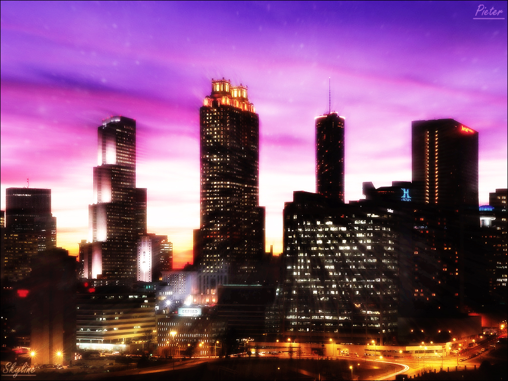Skyline Atlanta Wallpaper