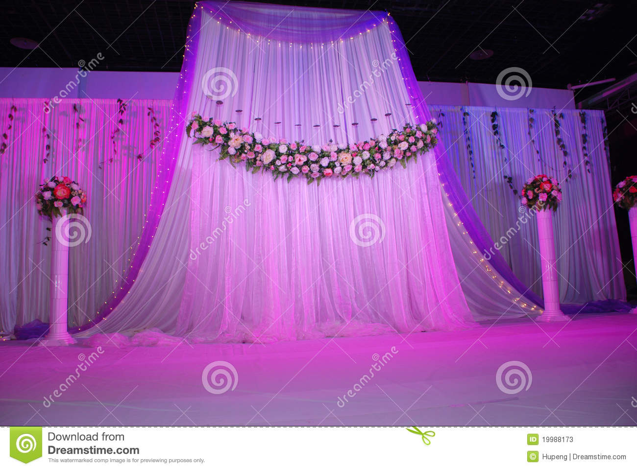 Wedding Stage Stock Photo Megapixl