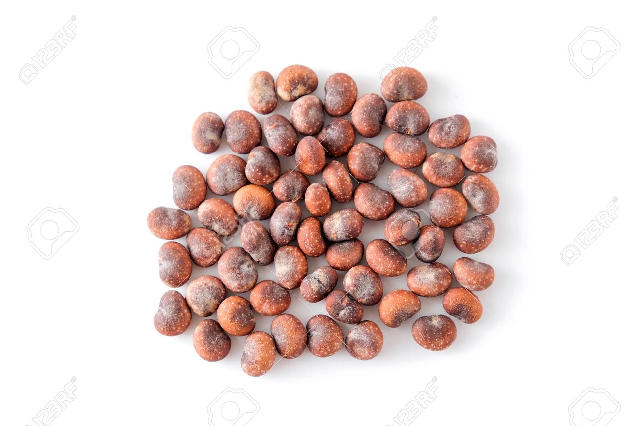Baobab Seeds Isolated On White Background Stock Photo Picture And