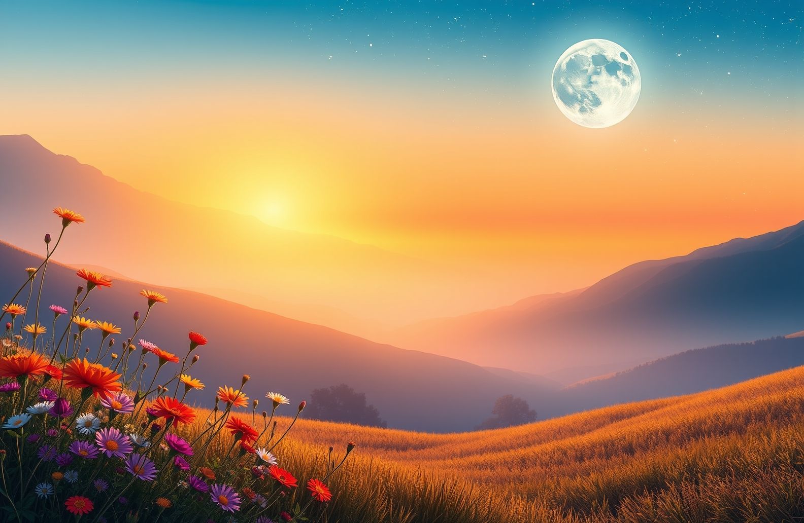 Day And Night Wallpaper
