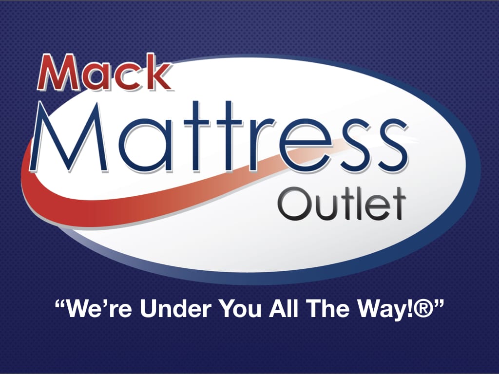 Mack Background Logo Slogan Mattress Outlet