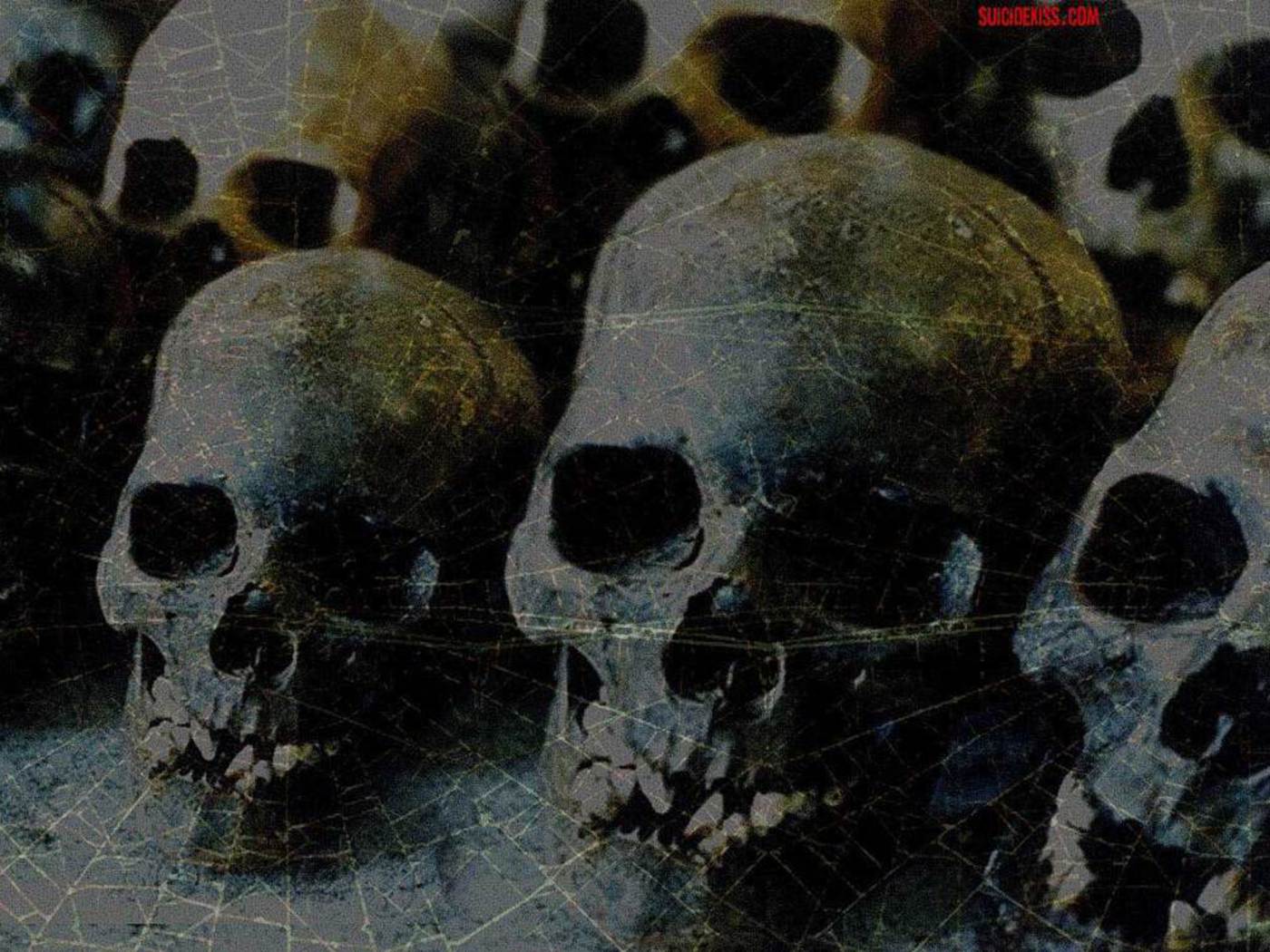 Unholy Digital Gothic Art Skulls Hybridlavahybridlava
