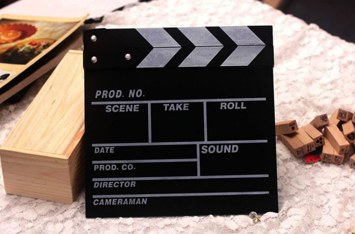 Cutting Board Film Slate Cut Prop