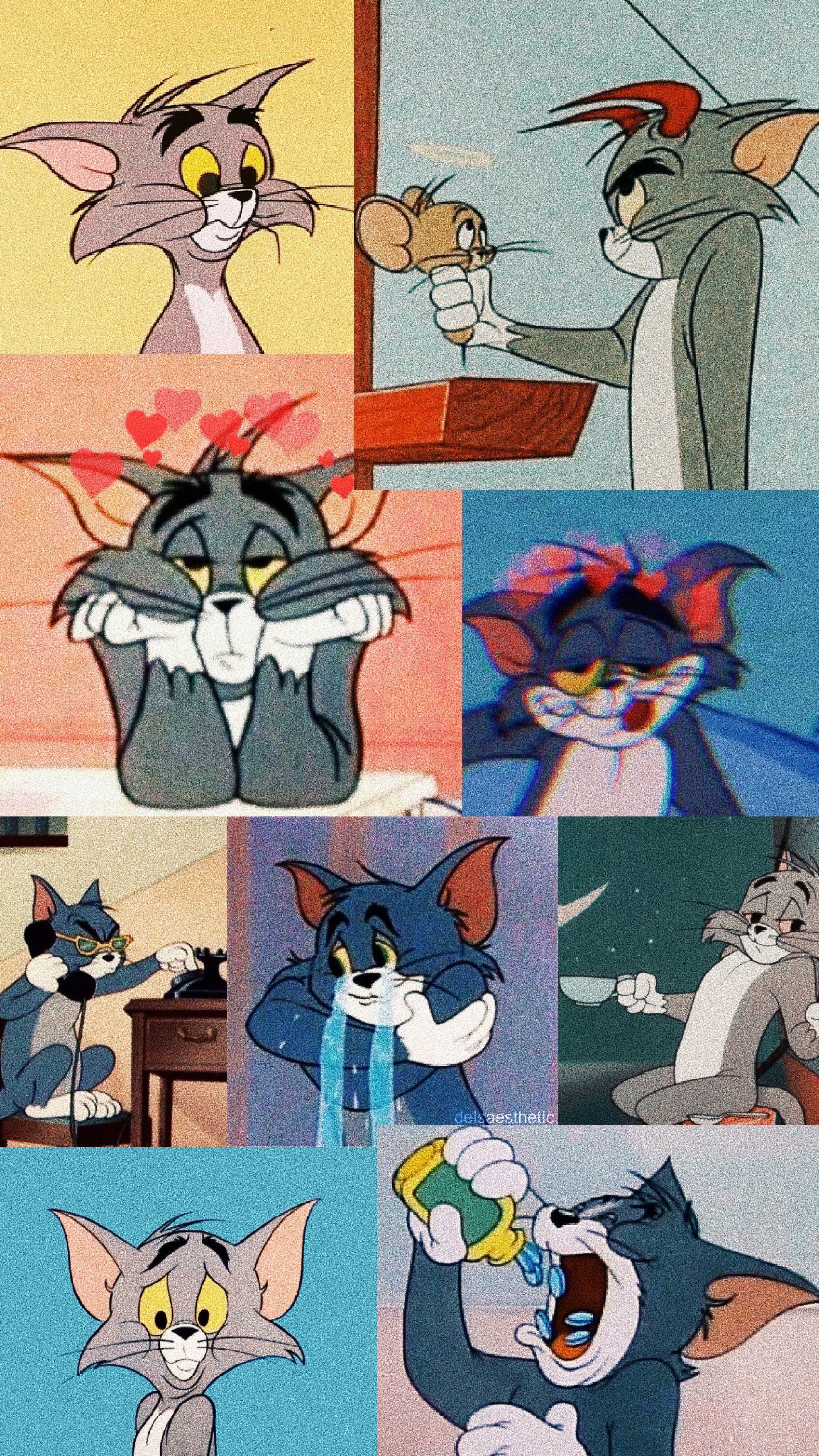 Best Wallpaper Aesthetic Tom And Jerry You Can Use It At No Cost